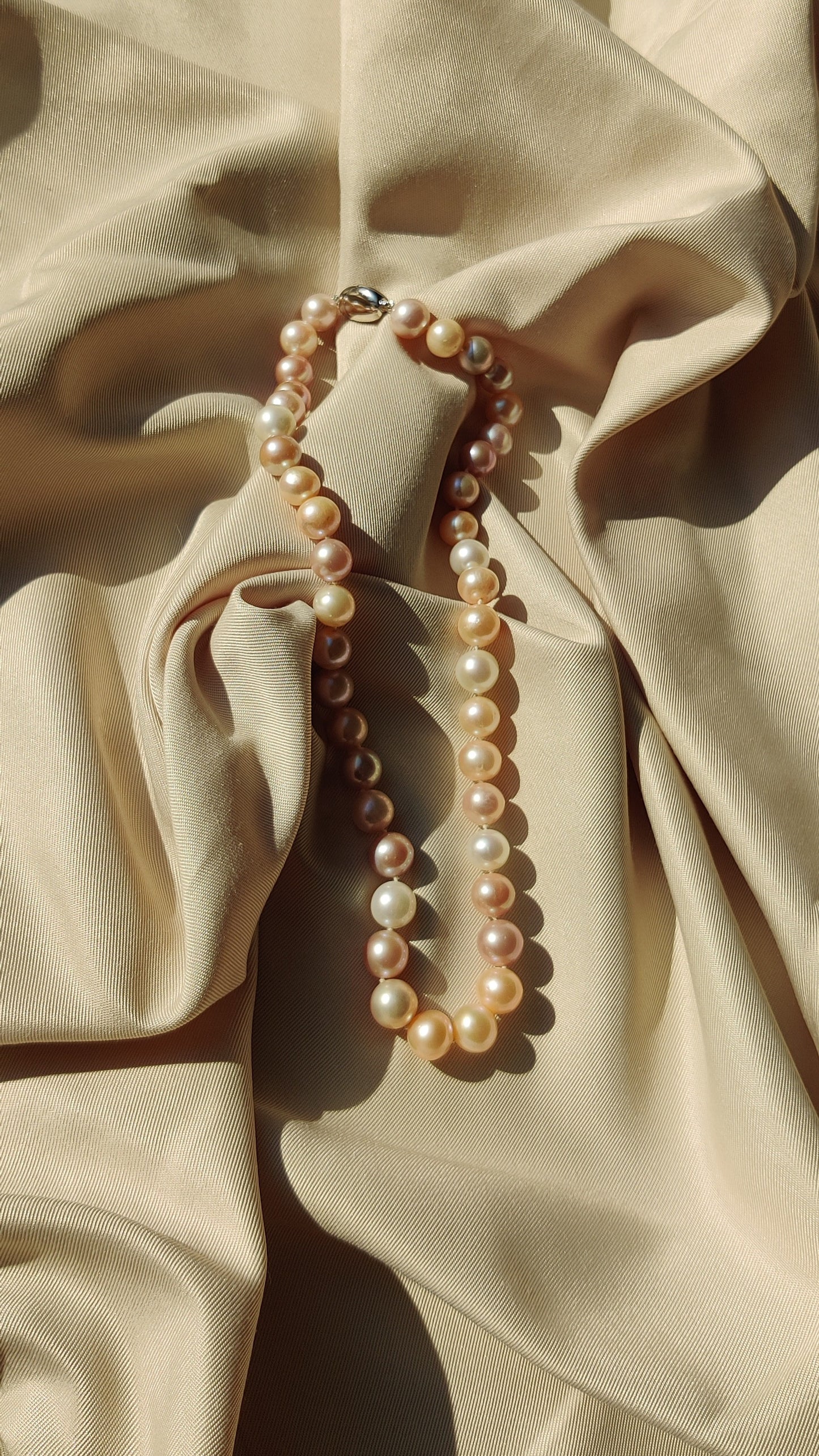 Collier en perles Edison