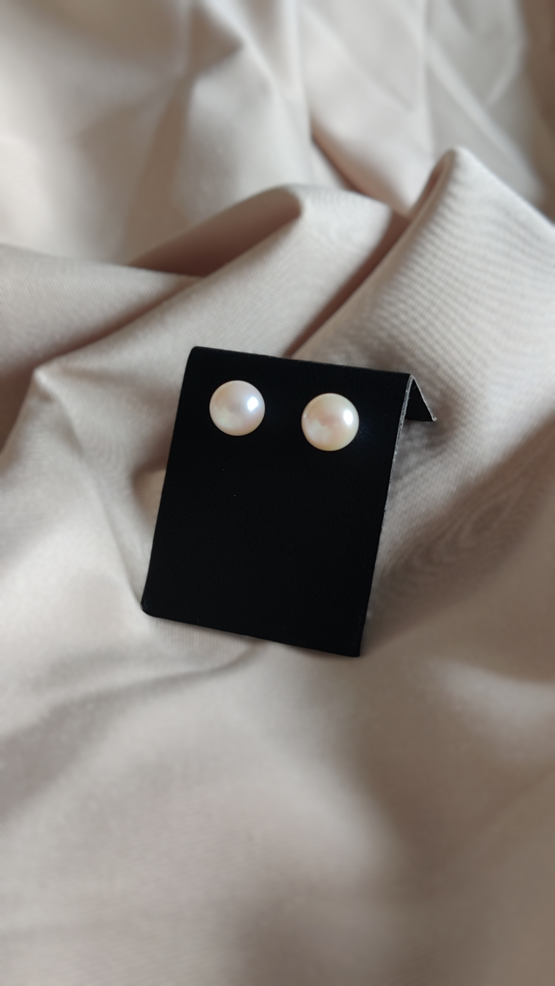 Boucles d'oreilles en perles d’eau douce