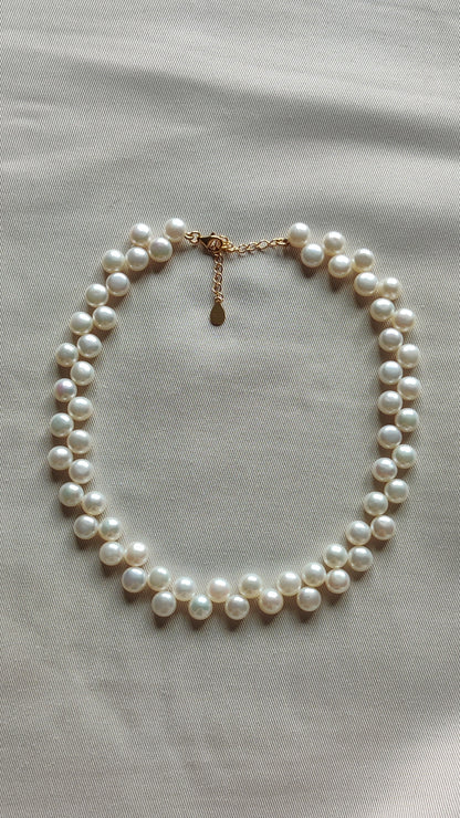 Collier en perles d'eau douce