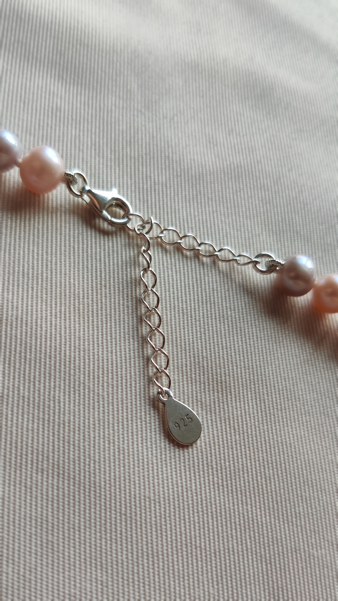 Collier en perles d'eau douce