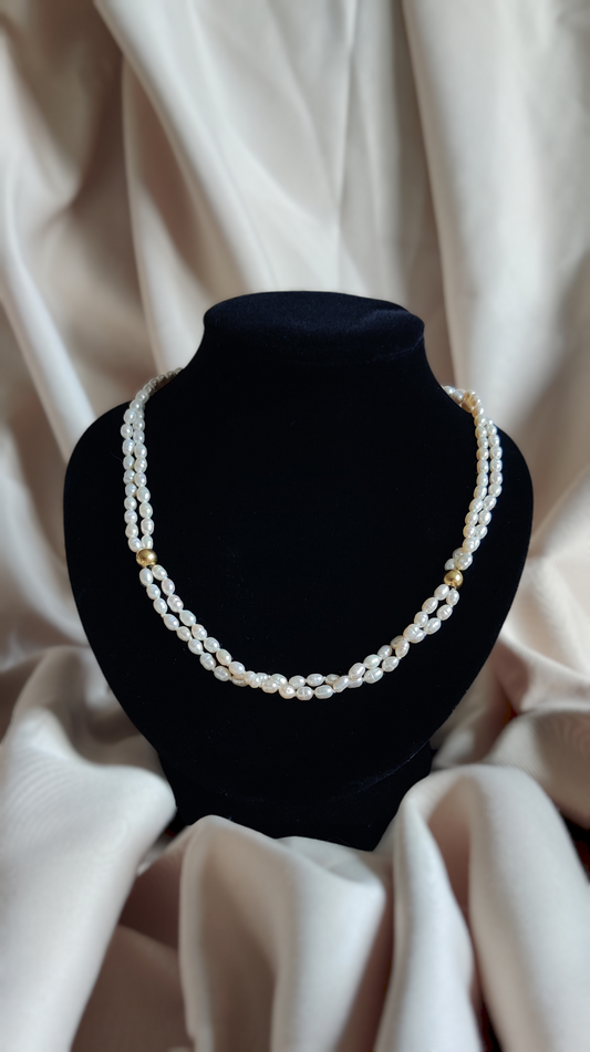 Collier en perles d’eau douce