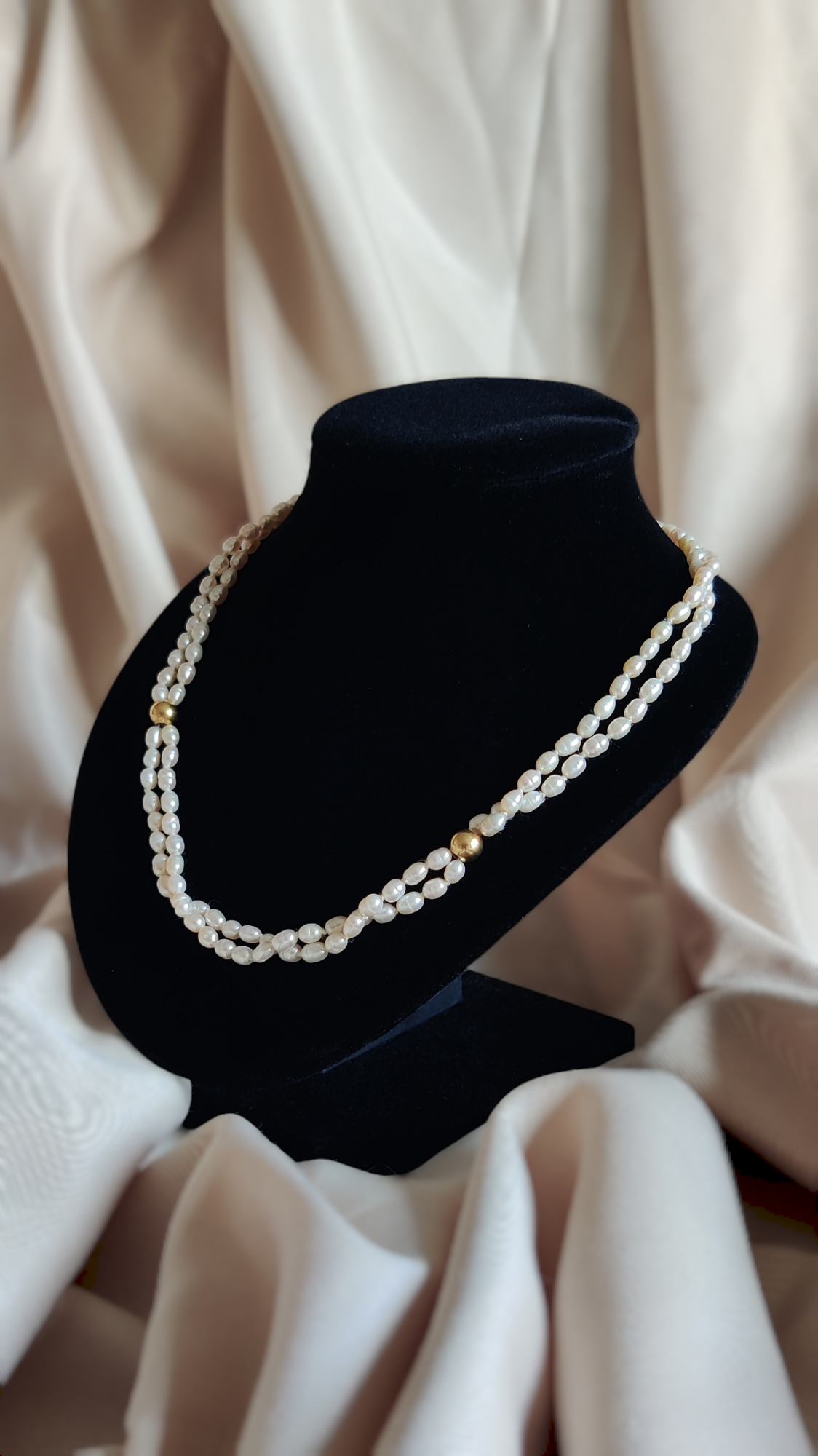 Collier en perles d’eau douce