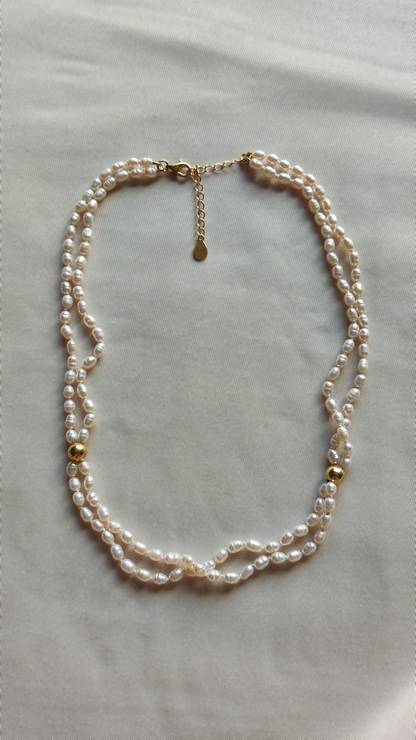Collier en perles d’eau douce