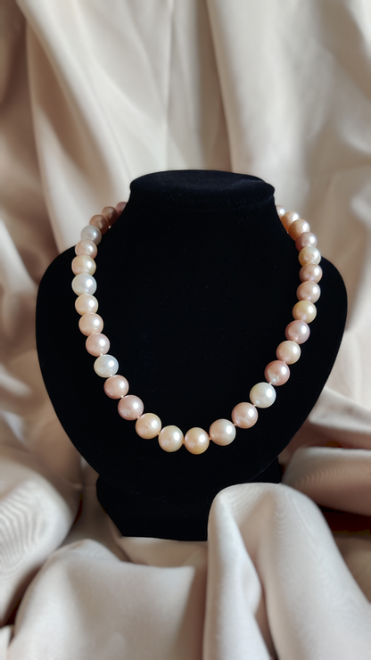 Collier en perles Edison