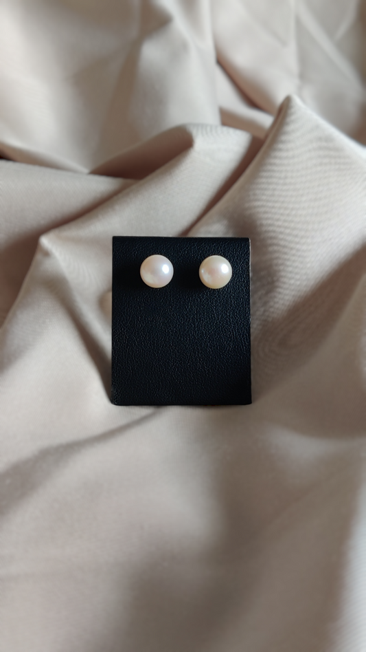 Boucles d'oreilles en perles d’eau douce