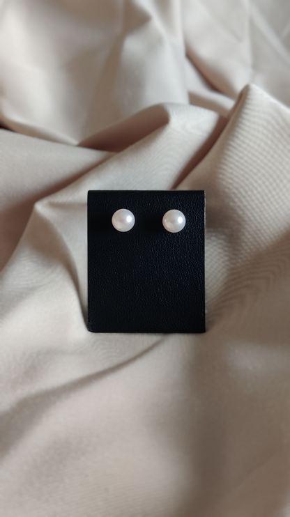 Boucles d'oreilles perles Akoya