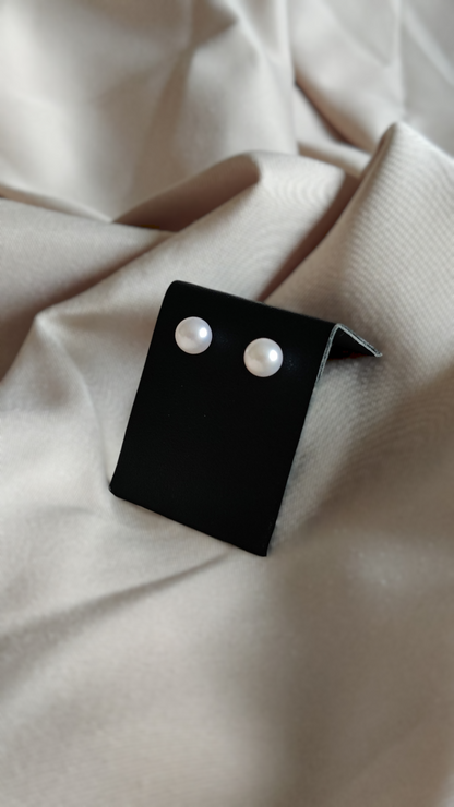 Boucles d'oreilles perles Akoya
