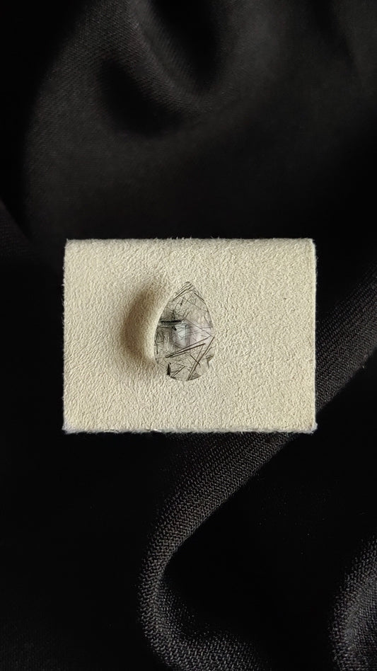 Quartz à inclusions de tourmaline